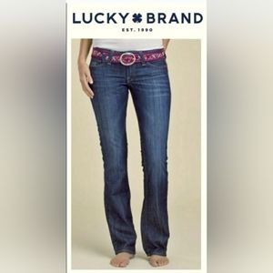 Lucky Brand Womens Denim Straight Leg Sweet Jeans 6